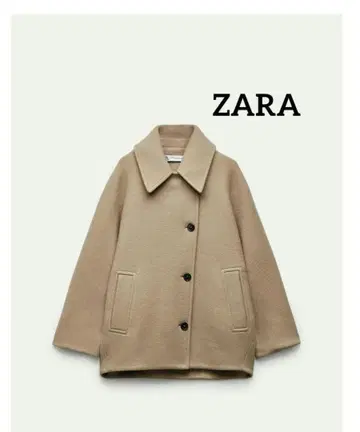ZARA 오버 사이즈 숏코트