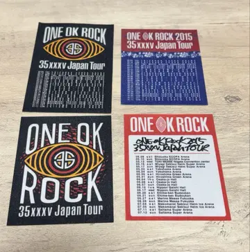 ONEOKROCK 35xxxv TOUR 스티커 4개 세트