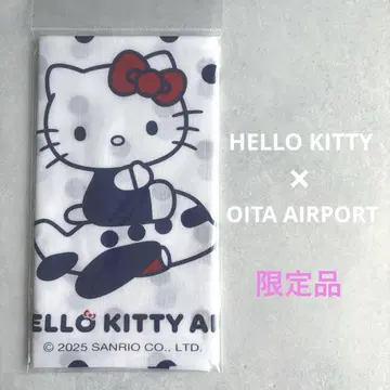 헬로키티 오이타 공항 한정품 수건