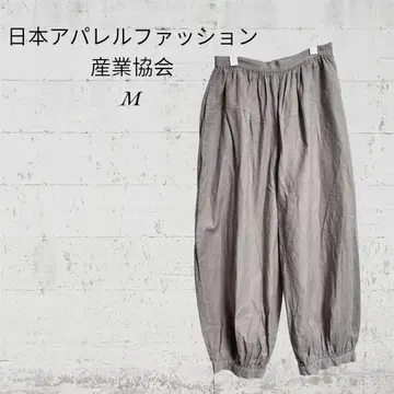 [ M ] 사루엘 팬츠 심플한 멋스러운 여름 원단 시원한 넉넉한 와이드