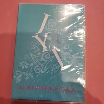 2012 JYJ MEMBERSHIP WEEK DVD 미개봉
