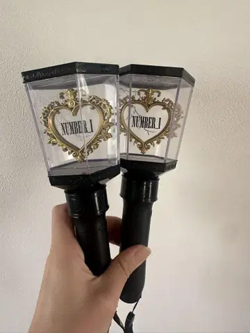 NUMBER 1 응원봉 2개 세트