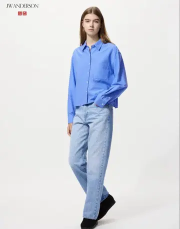 유니클로 JW 앤더슨 데님 컬러 63/ 25인치(63.5cm)