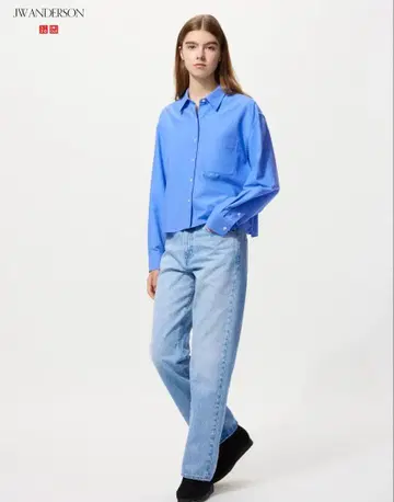 유니클로 JW 앤더슨 데님 컬러 63/ 25인치(63.5cm)