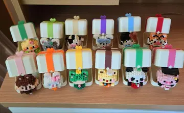 GIFT SURPRISE 푸치 블록 동물 12종 완성품