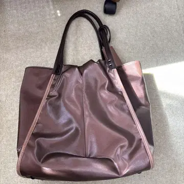 PELLE BORSA 브라운 핸드백