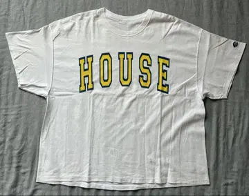 1LDK 별주 이즈네스 하우스 T셔츠 화이트 뒤집기