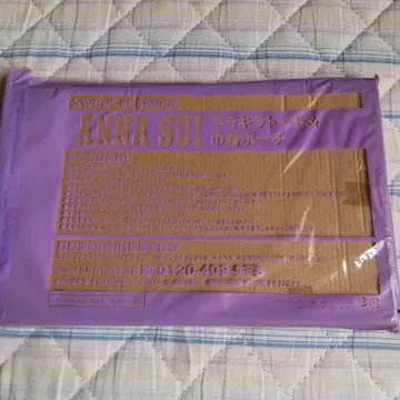 ANNA SUI 퍼플 파우치