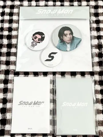 SnowMan 한국 1st 팝업 라울 세트