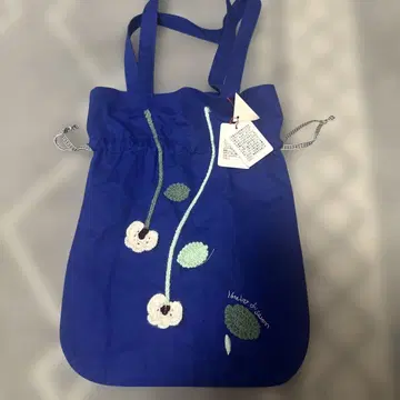 atelier du savon 꽃무늬 자수 숄더백