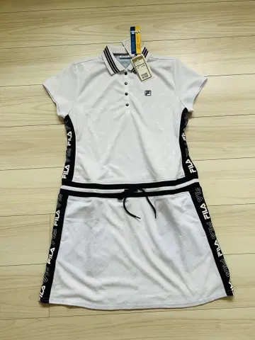 FILA 골프 여성용 폴로 원피스 M