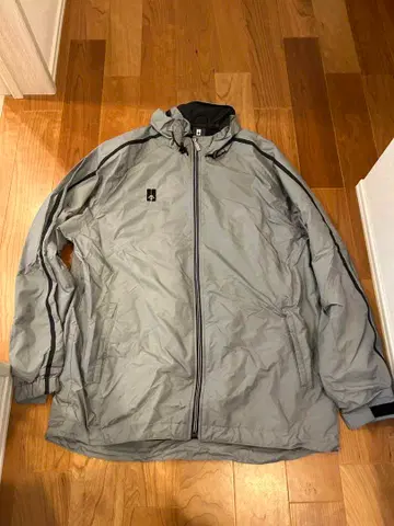 그레이 자켓 윈드 브레이커 방한 트레이닝 의류