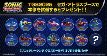 소닉 레이싱 크로스 월드 캔뱃지 하츠네 미쿠