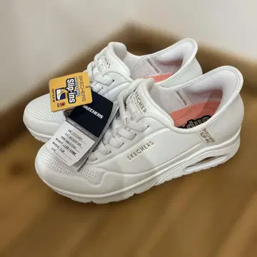 SKECHERS 슬립인 화이트 25cm
