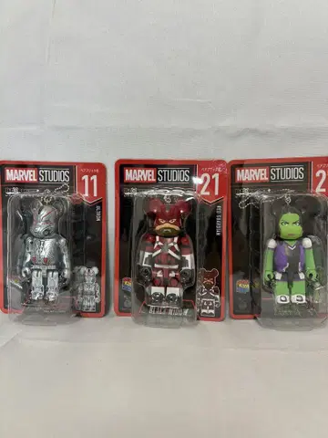 MARVEL 1번 복권 베어브릭 11번 21번 27번