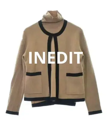 INEDIT 앙상블 터틀넥 가디건