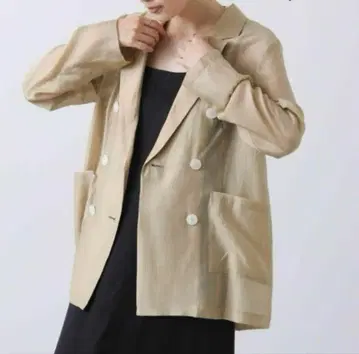 새상품급 그레디 브릴리언트 시어 테일러 자켓 베이지 긴팔