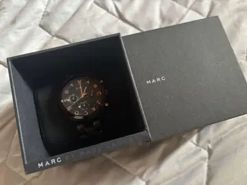 MARC 크로노그래프 블랙 손목시계