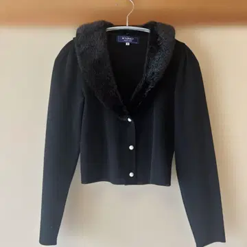 엠즈 그레이시 퍼 달린 볼레로
