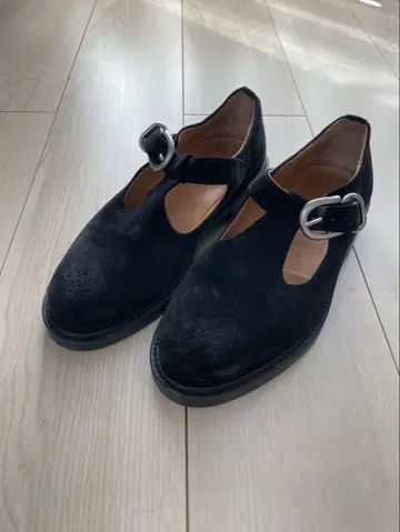 Hender Scheme t 스트랩 슈즈 블랙