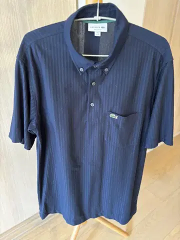 LACOSTE 스트라이프 피케 셔츠 US XL