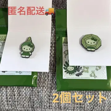 [ 박람회 일본관 ] 조류 키티 핀 배지 2개 세트