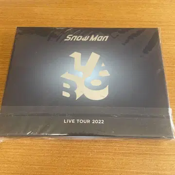 Snow Man LIVE TOUR 2022 Blu-ray 초회반