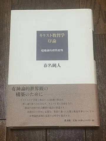 기독교 철학 서론 초월적 이성 비판 주의 사항 있음