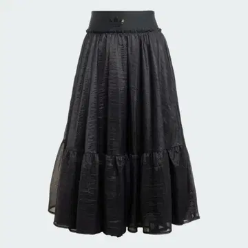 허리 밴딩 튤 맥시 스커트 / 아디다스 오리지널
