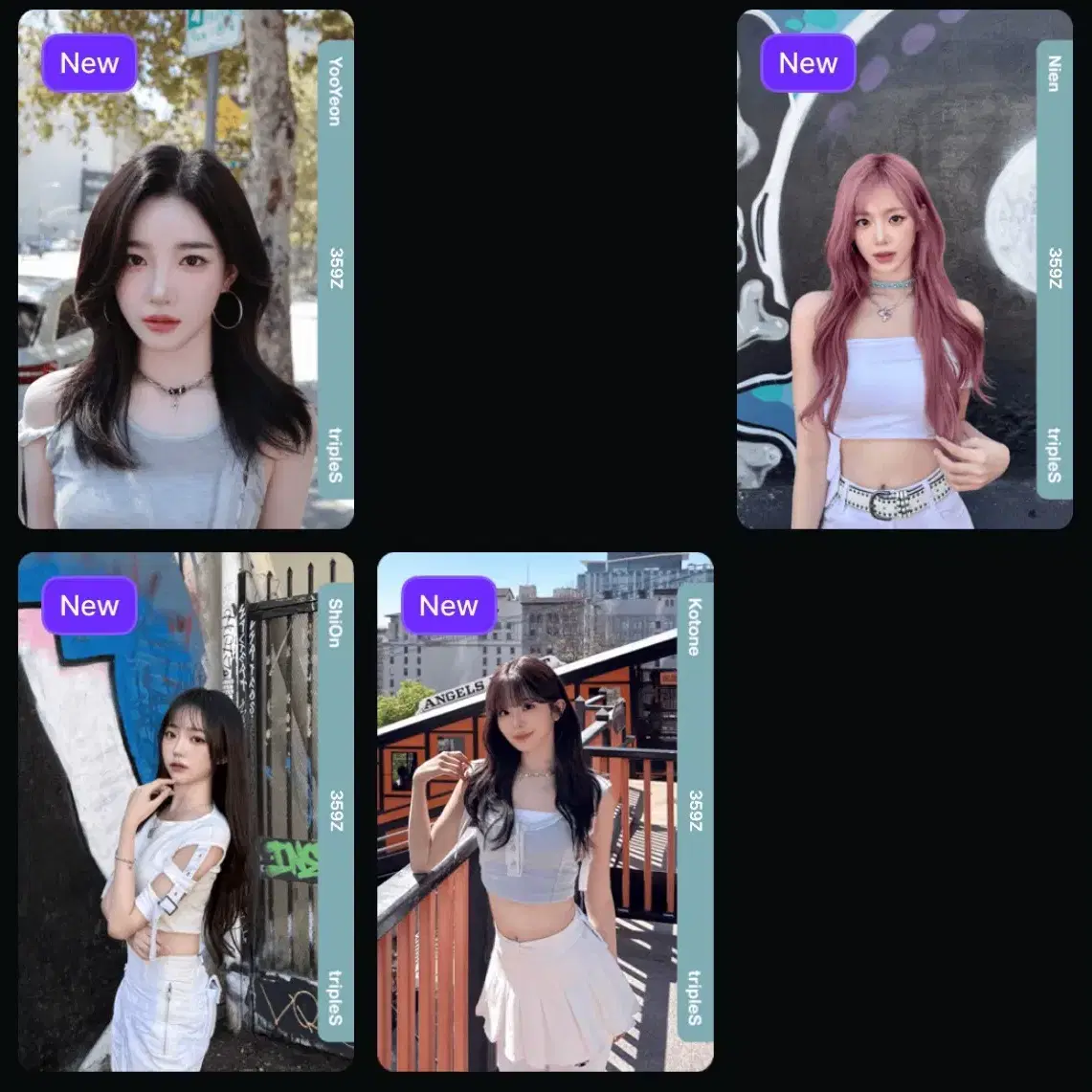 Triples RP 359z Object wts Nien, sion, kotone on Bunjang Global Site.