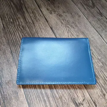Stefano Piatto 브라이들 가죽 명함지갑 파랑