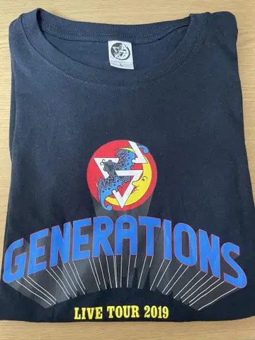 GENERATIONS LIVE TOUR 2019 티셔츠