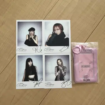 BLACKPINK 사인 포함 카드 트레이딩 카드 케이스