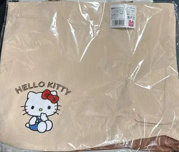 9 헬로키티 코듀로이 바닥 마찌 BIG 토트백