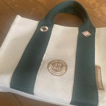 STARBUCKS 1960 로고 토트백 일본 미발매 한국 한정판