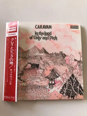 CARAVAN I 캐러밴 그레이와 핑크의 지갑 자켓 SHM-CD