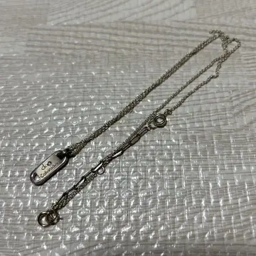 캘빈클라인 실버 목걸이