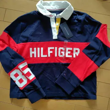 TOMMY HILFIGER DENIM 긴팔 피케 셔츠 여성용 S/P