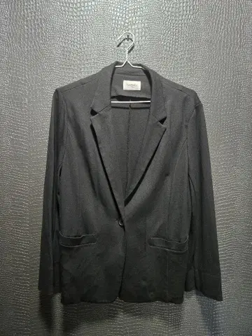플러스 사이즈 블랙 자켓