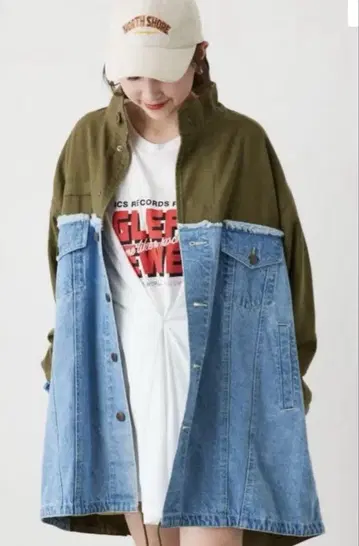 RCWB DENIM 리메이크라이크 모즈 코트