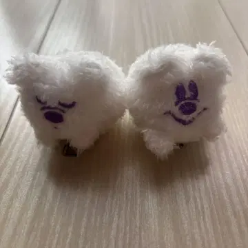 헤어 클립 2개 디즈니 할로윈