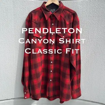 PENDLETON Canyon MEXICO 옴브레 체크 셔츠