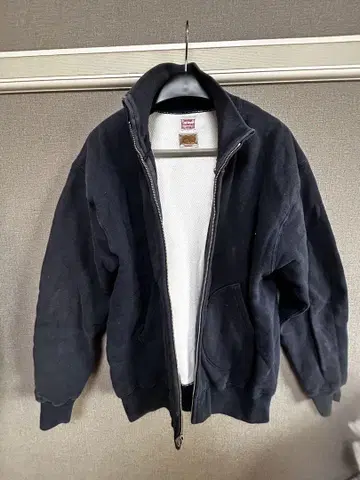 Cushman 코튼 플리스 자켓 XL 네이비