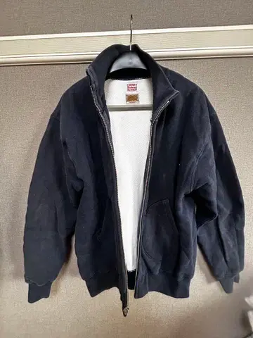 Cushman 코튼 플리스 자켓 XL 네이비