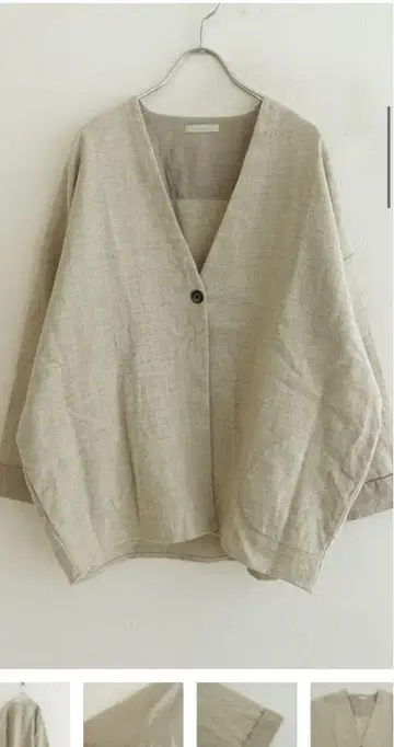 fog linen work 포그린워크 울린넨 자켓