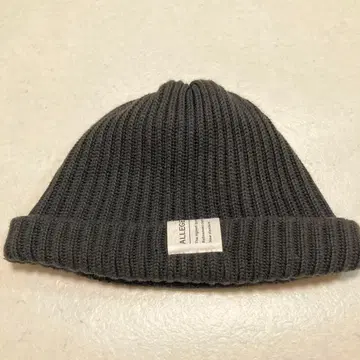 ALLEGE 알레지 Short knit cap 숏 니트 캡
