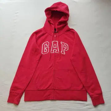 Y2K 스트릿! Gap 빅 로고 집업 후드티 M 빨간색 구제 의류