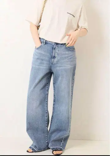 스픽 앤 스팬 5 1/2 LOOSE-STRAIGHT DENIM