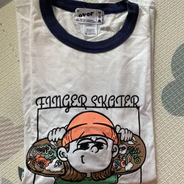 over FINGER SKATER T셔츠 2XL