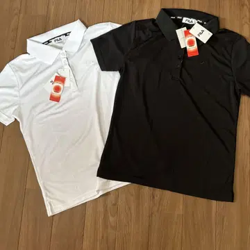 FILA 반팔 피케 셔츠 2색 세트